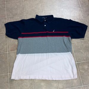 Men’s vintage Nautica polo shirt XXL
